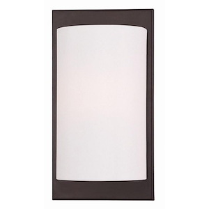 Pleasant Crescent - 1 Light Wall Sconce in Modern Style - 6 Inches wide by 11 Inches high - 1121470