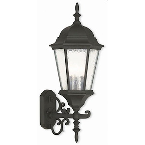 The Winsters - 3 Light Outdoor Wall Lantern in Traditional Style - 9.5 Inches wide by 23.5 Inches high - 1268879