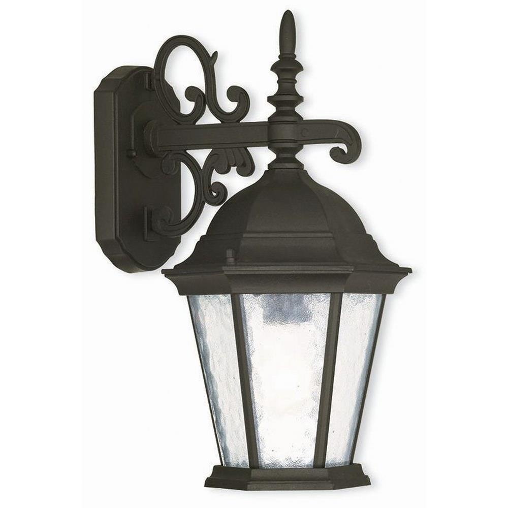 Bailey Street Home 218-BEL-1875399 The Winsters - 1 Light Outdoor Wall Lantern in Traditional Style - 8 Inches wide by 15.25 Inches high