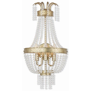 French Country Traditional Three Light Wall Light - 1121626