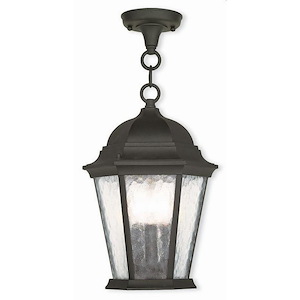 The Winsters - 3 Light Outdoor Pendant Lantern in Traditional Style - 9.5 Inches wide by 14 Inches high - 1268841