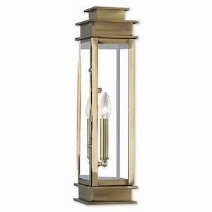 Liphook Close - 1 Light Outdoor Wall Lantern in Traditional Style - 5.25 Inches wide by 20.25 Inches high