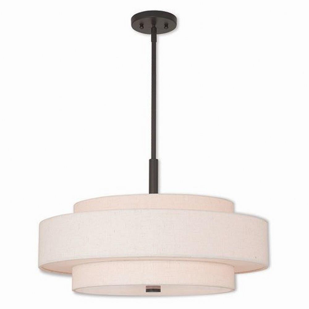 Bailey Street Home 218-BEL-522807 Ashmores Close - 5 Light Pendant In Timeless Style-17 Inches Tall and 24 Inches Wide