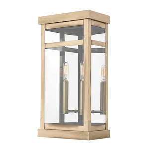 Milne&#39;s Land - 2 Light Outdoor Wall Lantern in Coastal Style - 9.25 Inches wide by 18 Inches high