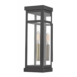 Milne's Land - 1 Light Outdoor Wall Lantern in Coastal Style - 5 Inches wide by 15 Inches high - 1121825