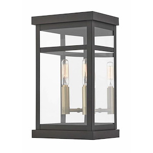 Milne&#39;s Land - 2 Light Outdoor Wall Lantern in Coastal Style - 7.5 Inches wide by 12.75 Inches high
