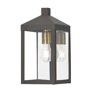 Rothwell Bridge - One Light Outdoor Wall Lantern - 6.25 Inches wide by 12.75 Inches high - 1121831