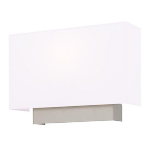 Pleasant Crescent - 1 Light ADA Wall Sconce - 14 Inches wide by 9.75 Inches high - 1269587