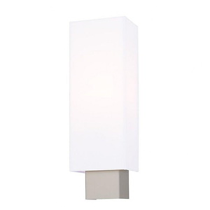Pleasant Crescent - 1 Light ADA Wall Sconce - 5 Inches wide by 16 Inches high - 1268964