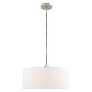 Pleasant Crescent - 1 Light Pendant - 18 Inches wide by 12 Inches high - 1269588