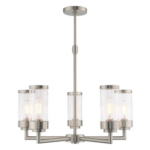 Ladywell Acres - 5 Light Chandelier in Coastal Style - 26 Inches wide by 22.5 Inches high - 1268928