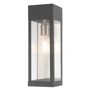Butler Point - 1 Light Outdoor Wall Lantern In Transitional Style-15 Inches Tall and 5 Inches Wide - 1122120