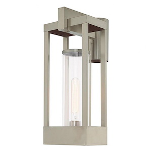Appleton Estate - 1 Light Outdoor Post Top Lantern in Contemporary Style - 8 Inches wide by 18.88 Inches high