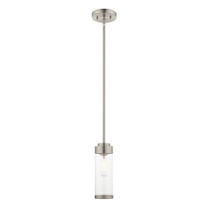 Ladywell Acres - 1 Light Mini Pendant in Coastal Style - 5.13 Inches wide by 19 Inches high - 1122189