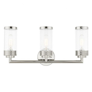 Ladywell Acres - 3 Light Bathroom Light in Coastal Style - 23.5 Inches wide by 10.63 Inches high - 1122191