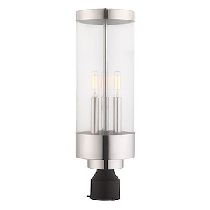 Ladywell Acres - 3 Light Outdoor Post Top Lantern - 1122193