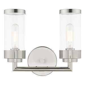 Ladywell Acres - 2 Light Bathroom Light in Coastal Style - 12.75 Inches wide by 10.63 Inches high - 1122195