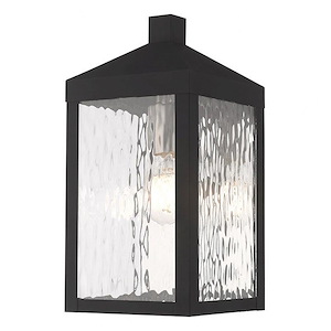 Rothwell Bridge - 1 Light Outdoor Wall Lantern in Mid Century Modern Style - 6.25 Inches wide by 12.75 Inches high - 1269060
