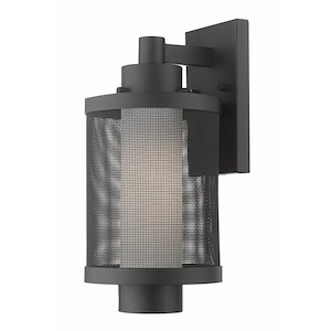 Dunsdale Drive - 1 Light Outdoor Wall Lantern in Contemporary Style - 7 Inches wide by 14.5 Inches high