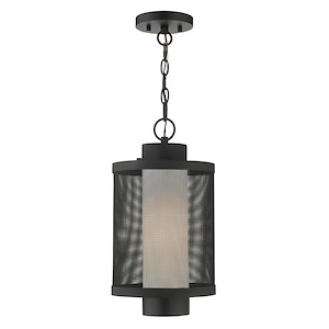 Dunsdale Drive - 1 Light Outdoor Pendant Lantern in Contemporary Style - 9 Inches wide by 16.88 Inches high - 1122409