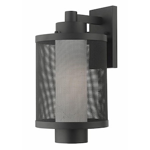 Dunsdale Drive - 1 Light Outdoor Wall Lantern in Contemporary Style - 9 Inches wide by 17 Inches high