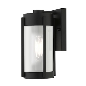 Cowslip Newydd - 1 Light Outdoor Wall Lantern in Contemporary Style - 5.25 Inches wide by 10.25 Inches high - 1122428