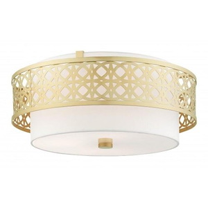 Ouse Avenue - 4 Light Semi-Flush Mount in Glam Style - 20 Inches wide by 9.88 Inches high - 1122561