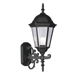 The Winsters - 1 Light Outdoor Wall Lantern in Traditional Style - 8 Inches wide by 19.5 Inches high - 1269062