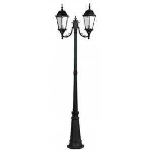 The Winsters - 2 Light Outdoor Post Light in  Style - 9.5 Inches wide by 86 Inches high - 1269063