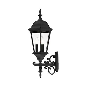 The Winsters - 3 Light Outdoor Wall Lantern in Traditional Style - 9.5 Inches wide by 24.5 Inches high - 1269096
