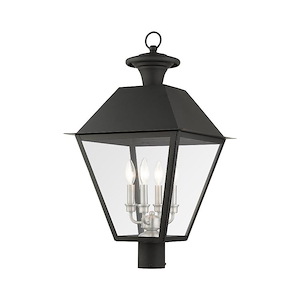 Lane Wood - 4 Light Outdoor Post Top Lantern - 1269474