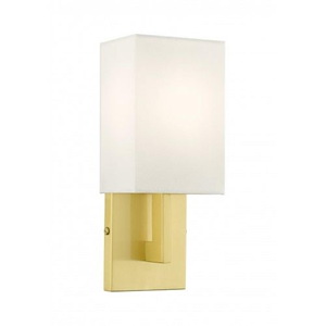 Pleasant Crescent - 1 Light ADA Wall Sconce in Modern Style - 5 Inches wide by 12.25 Inches high - 1269620