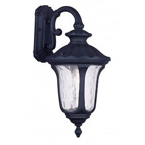 Foxglove Glebe - 1 Light Outdoor Wall Lantern in Traditional Style - 9.5 Inches wide by 19 Inches high - 1269146