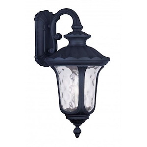 Foxglove Glebe - 3 Light Outdoor Wall Lantern in Traditional Style - 11 Inches wide by 22.5 Inches high - 1269108