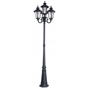 Foxglove Glebe - 4 Light Outdoor Post Light in  Style - 23 Inches wide by 93 Inches high