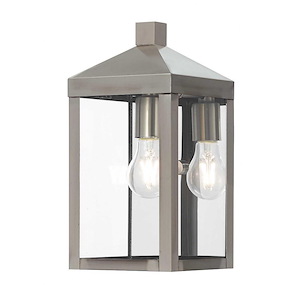 Rothwell Bridge - 1 Light Outdoor Wall Lantern in Mid Century Modern Style - 6.25 Inches wide by 12.75 Inches high - 1269423
