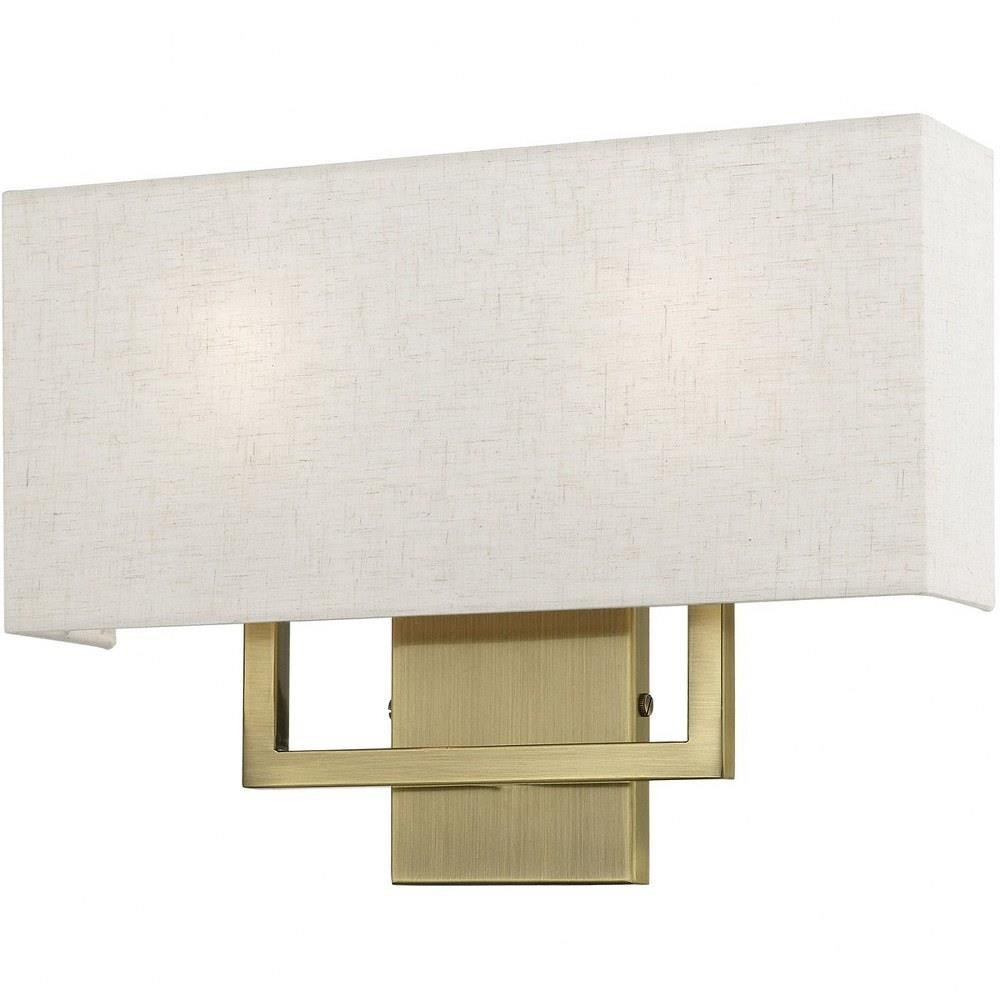 Bailey Street Home 218-BEL-1219978 Dunlop Willows - 2 Light ADA Wall Sconce In Timeless Style-12 Inches Tall and 16 Inches Wide