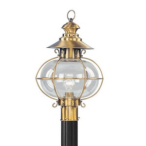 Avenue Gardens - 1 Light Outdoor Post Top Lantern in Coastal Style - 12.75 Inches wide by 20.5 Inches high - 1120827