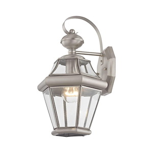 Kiln Heights - 1 Light Outdoor Wall Lantern in Traditional Style - 8.25 Inches wide by 15 Inches high - 1120839