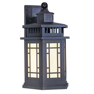 Goodwood Laurels - One Light Outdoor Wall Sconce - 8.25 Inches wide by 13.25 Inches high