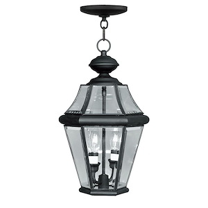 Kiln Heights - 2 Light Outdoor Pendant Lantern in Traditional Style - 10.25 Inches wide by 18.75 Inches high - 1120860