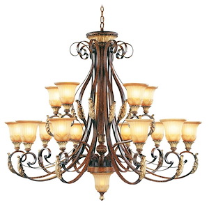 Lowther East - 16 Light Chandelier in Mediterranean Style - 50 Inches wide by 46.75 Inches high - 1269492