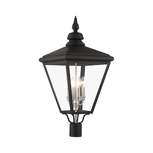Allan Gait - 4 Light Extra Large Outdoor Post Top Lantern In Traditional Style-31.5 Inches Tall and 14.25 Inches Wide - 1308545