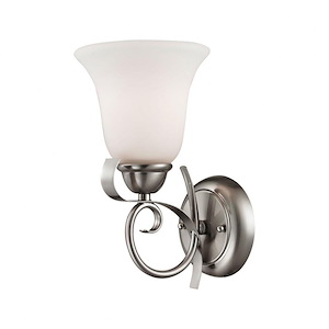Crescent Mews - One Light Wall Sconce - 1239813