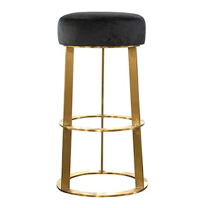 Hazel Cops - Bar Stool In Glam Style-30 Inches Tall and 17 Inches Wide