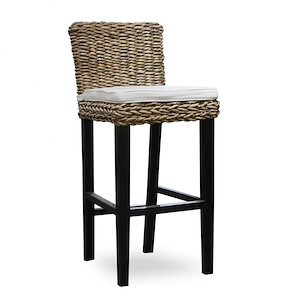 Leeds Mill - Bar Stool In Modern Style-43 Inches Tall and 20 Inches Wide