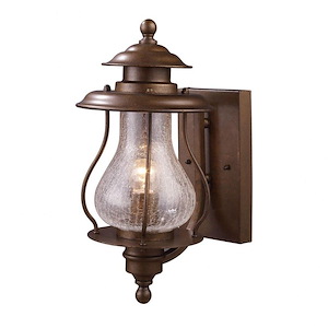 One Light Outdoor Urn Wall Lantern - Traditional Porch Light