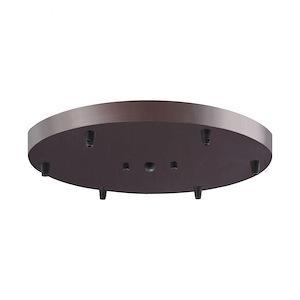 Cally Avenue - Round Pan For 6 Lights - 1244917