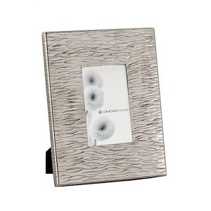 Farnham Retreat-Transitional Style w/ Luxe/Glam inspirations-Aluminum Small Photo Frame-8 Inches tall 10 Inches wide