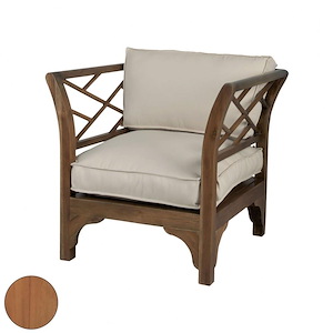 Teak-Traditional Style w/ Coastal/Beach inspirations-Teak Wood Outdoor Patio Chair-31 Inches tall 34 Inches wide